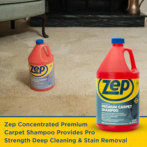 Miniatura 7 de Zep ZUPXC128 - Champú para alfombras de primera calidad, 1 galón (caja de 4), limpieza profunda y eliminación de manchas, para máquinas de alfombras