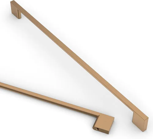 Miniatura 36 de Asidrama - Paquete de 10 manijas de gabinete de cocina de oro cepillado de 3 pulgadas (76mm), tiradores de gabinete, herrajes para gabinete