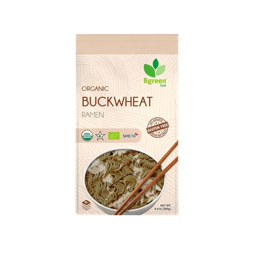 Big Green Organic Food - Ramen de trigo sarraceno orgánico, sin gluten, sin OMG, vegano, kosher, 9.8 onzas (1)