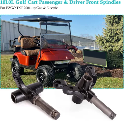 Miniatura 2 de 10L0L Conjunto de husillo de carrito de golf para EZGO TXT/PDS 2001.6-up Gas & Electric, kit de reparación de extremo delantero con lado