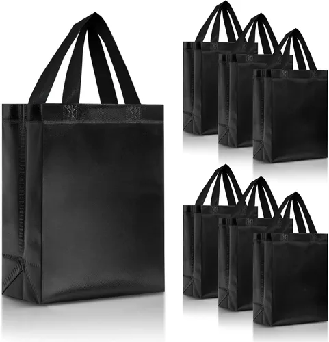 Miniatura 49 de Nush Nush - Bolsas de regalo reutilizables azul aguamarina a granel (azul aguamarina - Tamaño mediano - Juego de 30)