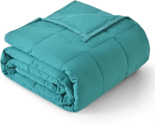 Miniatura 20 de Topblan - Manta pesada para adultos de 12 libras, suaves y cómodas mantas de forro polar con sherpa lanudo, manta pesada de jacquard elegante
