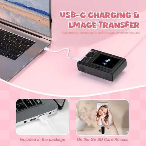 Miniatura 3 de Cámara digital, cámara FHD 1080P para niños con tarjeta de 32 GB, cámara digital de 48 MP con zoom 8X para apuntar y disparar, antivibraciones