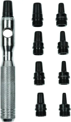 Mayhew Tools 66012 - Punzón hueco, juego de 10 piezas, color negro