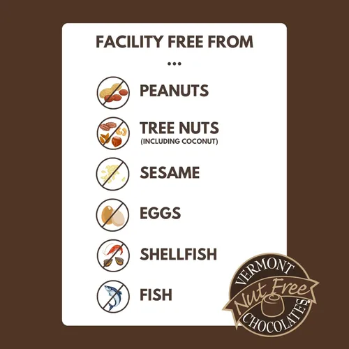 Miniatura 8 de Vermont Nut Free Chocolates Chocolates en caja (gran surtido) 12 piezas