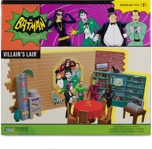 Miniatura 2 de DC McFarlane Toys Retro - Batman '66: Villains Guarida