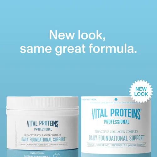 Miniatura 3 de Vital Proteins® Apoyo básico diario profesional, 0.42 oz de péptidos de colágeno bioactivo, reduce las líneas finas y arrugas, apoya la movilidad