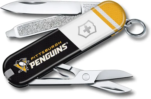 Miniatura 3 de Cuchillo del Ejército Suizo Victorinox Classic SD - Cuchillo de bolsillo compacto de 7 funciones de fabricación suiza con hoja pequeña