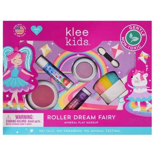 Miniatura 11 de Luna Star Klee - Kit de maquillaje para niños. Suave y no tóxico. Apto para niños. Fabricado en Estados Unidos (Berry Icing Fairy)