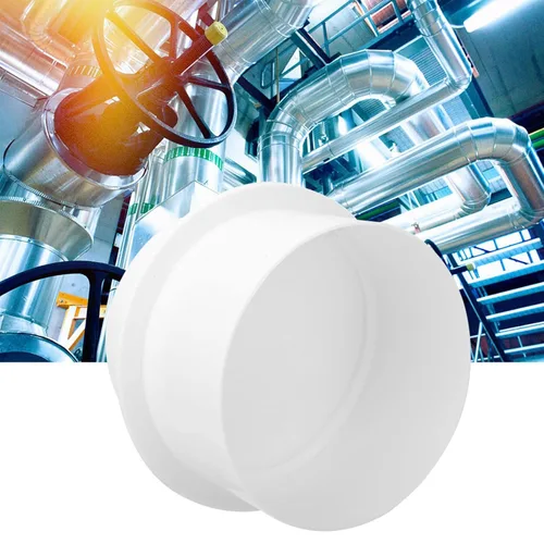 Miniatura 4 de Accesorios para ventilador extractor, amortiguador de tiro trasero de 4 pulgadas, material plástico ABS, para extractor ventilador ventilación
