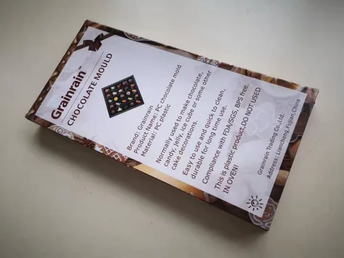 Miniatura 6 de Molde de policarbonato para chocolate, molde de caramelo DIY, molde de plástico duro transparente para hornear, herramientas de pastelería