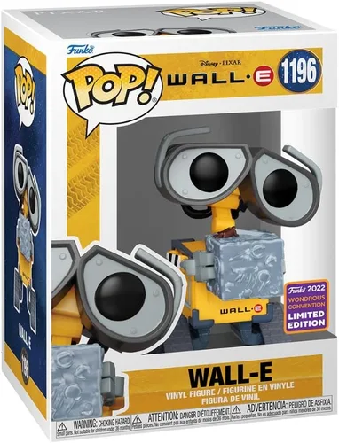 Miniatura 2 de Funko Pop! Disney - Wall-E con cubo de basura, exclusivo de WonderCon