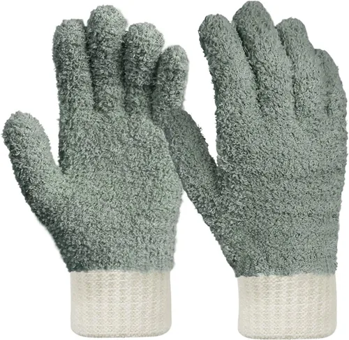 Miniatura 17 de MIG4U Guantes de limpieza de microfibra para el hogar, guantes para limpiar persianas, ventanas, contraventanas, muebles y coche, reutilizables, sin