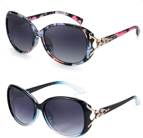 Miniatura 9 de FIMILU Gafas de sol para mujer, lentes de sol polarizados de gran tamaño, gafas de sol grandes para mujer, protección UV