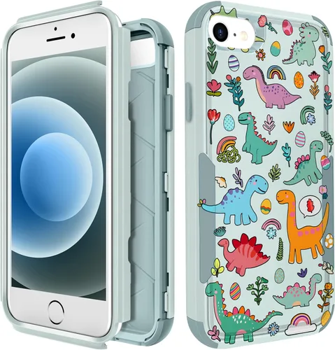 Miniatura 60 de para iPhone 11 - Funda para mujeres y niñas, diseño único estético, mariposa azul kawaii para adolescentes, funda protectora resistente, dura, a