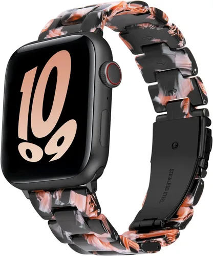 Miniatura 15 de BINLUN Compatible con las bandas de Apple Watch de 38 mm, 40 mm, 41 mm, 42 mm, 44 mm, 45 mm, 46 mm, 49 mm para mujeres y hombres, correas de reloj