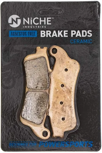 NICHE Juego de pastillas de freno para Honda VTX1800S Goldwing GL1800 ST1100 Victory Vision Delantero/Trasero Cerámica