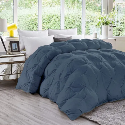 Miniatura 8 de Premium Collection - Edredón alternativo de diamante de 1600 hilos, tamaño individual XL, 68 x 92 pulgadas, 1 pieza para todas las estaciones