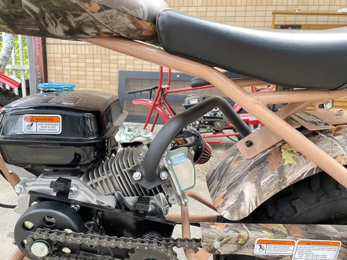 Miniatura 8 de Tubo de escape mejorado con rosca hembra para Coleman Powersports CT200U, CT200U-EX, BT200X, para Predator 212cc 196cc Go Kart y Mini Bike