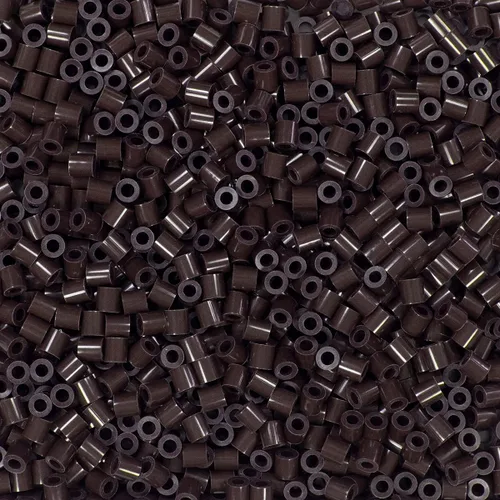 Miniatura 3 de Perler 80-15262 Cuentas de fusible a granel para actividades de manualidades, 1000 unidades, marrón cacao, pequeño