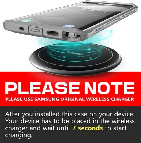 Miniatura 2 de SUPCASE Funda para Samsung Galaxy Note 10 Plus/Note 10 Plus 5G (Unicorn Beetle Pro), [soporte integrado y clip para cinturón] Funda resistente