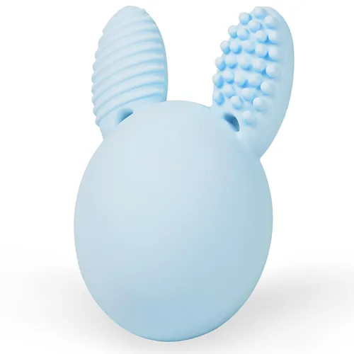 Mordedor Bebé Juguete De Dentición De Conejo Huevo Sonajero Juguete Alivio Del Dolor De La Dentición Para Bebés Niños Niñas