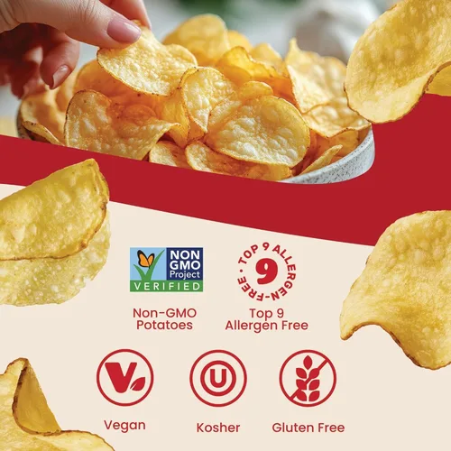 Miniatura 4 de Jackson's Classic Kettle - Papas fritas (paquete variado, 1.5 onzas, paquete de 10), hechas con aceite de aguacate premium, sal marina, sal
