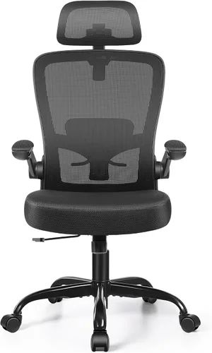Miniatura 5 de FelixKing Silla de Oficina, Silla de Escritorio con Soporte Lumbar Ajustable, Silla de Computadora Ergonómica con Respaldo Alto y Respaldo