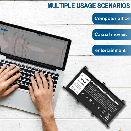 Miniatura 7 de Fancy Buying 74Wh 0GFJ6 357F9 - Batería para portátil Dell 15 7000 7559 7567 7566 7759 7557 5577 INS15PD Series P57F P57F003 P65F P65F001 71JF4 0