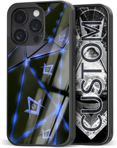 Miniatura 16 de Regalos de mampostería gratis para hombres, fundas hipster iPhone 11 12 13 14 Pro Max Plus Mini Xr Xs, Samsung Galaxy A03 A13 A53 A73 Note S Z Oro
