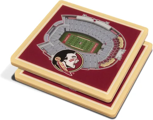 Miniatura 27 de YouTheFan NCAA - Posavasos con vista de estadio en 3D