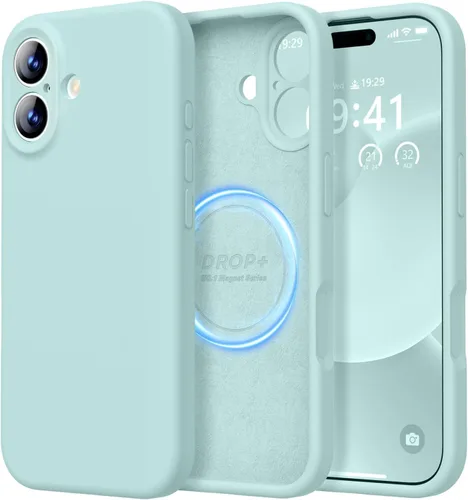 Miniatura 75 de LOVE 3000 Compatible con Funda para iPhone 15, [Cámara de Cobertura Completa de Silicona Suave] [Protección contra Caídas de 8 pies], Forro de Negro
