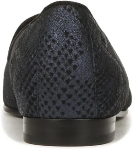 Miniatura 5 de Vionic Willa - Zapatos planos sin cordones para mujer, Serpiente de metal azul oscuro