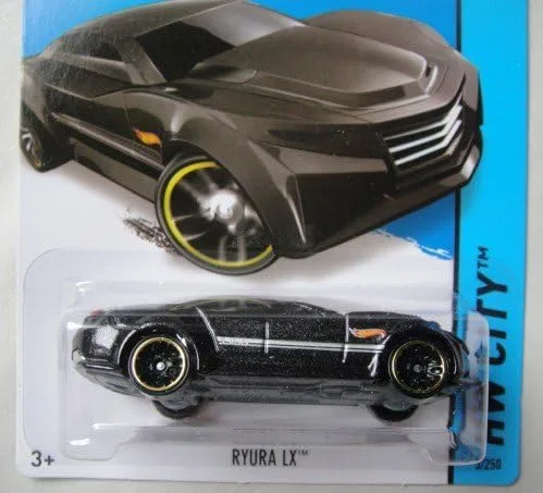Miniatura 2 de Hot Wheels HW City, Negro RYURA LX 5/250