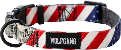 Miniatura 28 de Wolfgang Man & Beast - Collar de cincha para perros de tamaño pequeño, mediano y grande Estampado OverLand