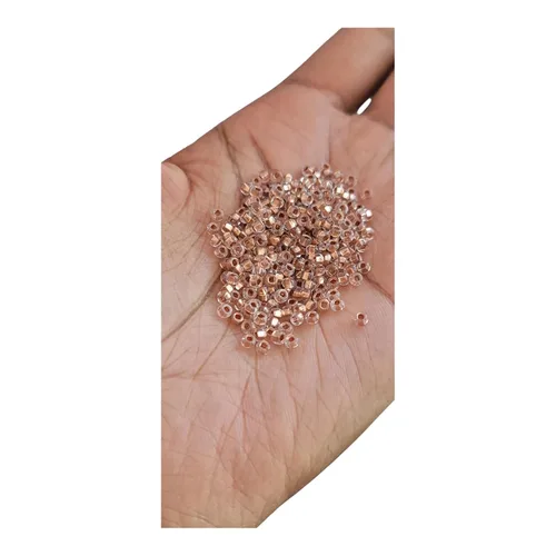 Miniatura 10 de Bead It Wear It Love It Cuentas de Cabello Transparentes con Forro Dorado Loc Sprinkle, Accesorios para el Cabello DreaLock Cristal Transparente