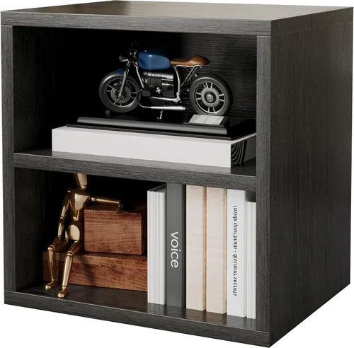 Miniatura 22 de FUSUNBAO Organizador Mágico de Almacenamiento en Cubos DIY Apilables para Casa, Libros, Ropa, Juguetes - Sistema de Almacenamiento Modular de Roble