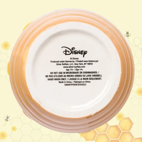 Miniatura 8 de Silver Buffalo Disney Alicia en el País de las Maravillas Flores y Setas Tarro de Vidrio para Galletas, Snacks y Dulces con Tapa (Pequeño)