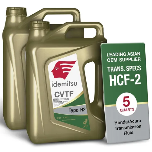 Miniatura 12 de Idemitsu CVT - Fluido de transmisión HCF-2, aceite de transmisión tipo H2 para transmisiones continuamente variables Honda (1 cuarto de galón)
