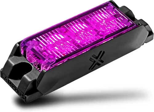 Miniatura 73 de LAMPHUS NanoFlare - Luz de advertencia estroboscópica de 5 pulgadas y 6 W, color blanco ámbar, luz de advertencia estroboscópica para parrilla