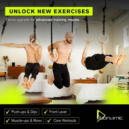 Miniatura 8 de Duonamic Eleviia: Portable Doorway Pull-Up Bar – Lightweight, Travel-Ready, 250 lb Capacity