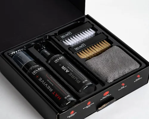 Miniatura 2 de Blackline ELMT Hat Cleaning Kit — 5-in-1 Hat Cleaner for Baseball Caps, Cotton, Wool — Quick-Drying, US-Made, Cleans 50+ Hats