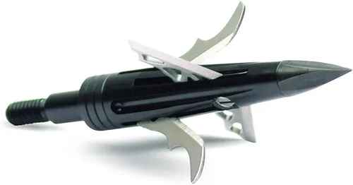 Miniatura 4 de New Archery Products NAP DK4 - Arco de caza Spitfire híbrido mecánico de 1 3/4 pulgadas de diámetro de corte, cabeza ancha compuesta, paquete de 3