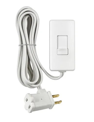 Miniatura 8 de Leviton Regulador de luz enchufable de mesa para bombillas LED regulables, halógenas e incandescentes, TBL03-10E, negro