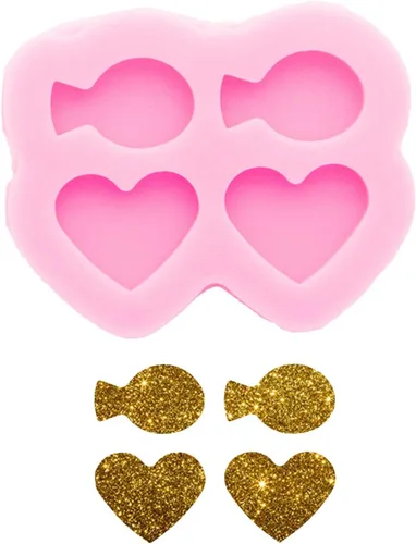 Miniatura 16 de Aretes con forma de triángulo y diamante superbrillantes, molde de silicona, molde de resina, llavero de bricolaje, moldes epoxi, fabricación