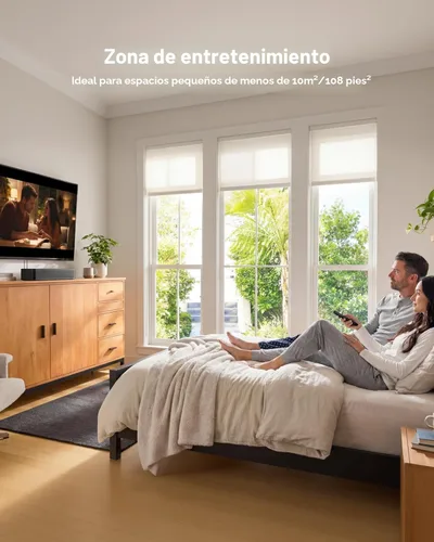 Miniatura 6 de ULTIMEA Barra de sonido envolvente de 2.1 canales para TV, subwoofer integrado, potencia máxima de 132 W, control de aplicaciones, barra de sonido