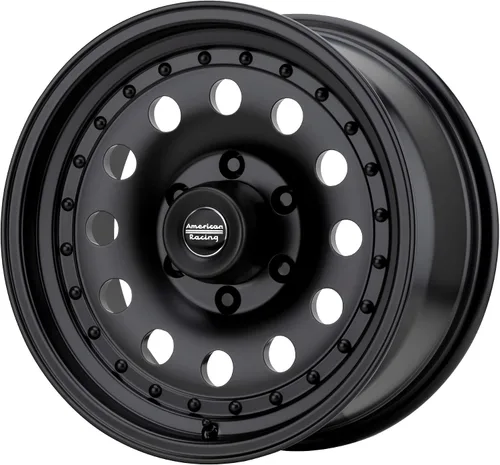 American Racing AR62 OUTLAW II 15X7 5X4.75 5.97 50mm SATIN BLACK - AR625762B Negro satinado