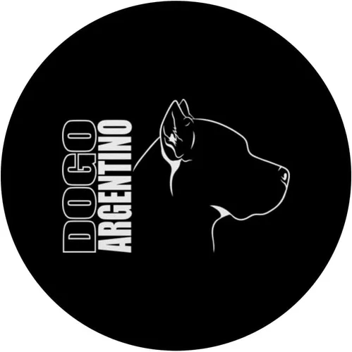 Miniatura 3 de Funny proud Dogo Argentino profile dog mom dog PopSockets Standard PopGrip