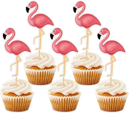 Miniatura 25 de 40 piezas comestibles bajo el mar, sirena, cupcakes, algas, pulpos, estrellas de mar, cupcakes, lindos animales del océano, selecciones de alimentos