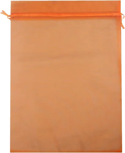 Miniatura 9 de 8 x 12 pulgadas 100 piezas bolsas con cordón de tela de organza bolsa de regalo de joyería bolsa de caramelo favores de boda B231 (azul bebé)